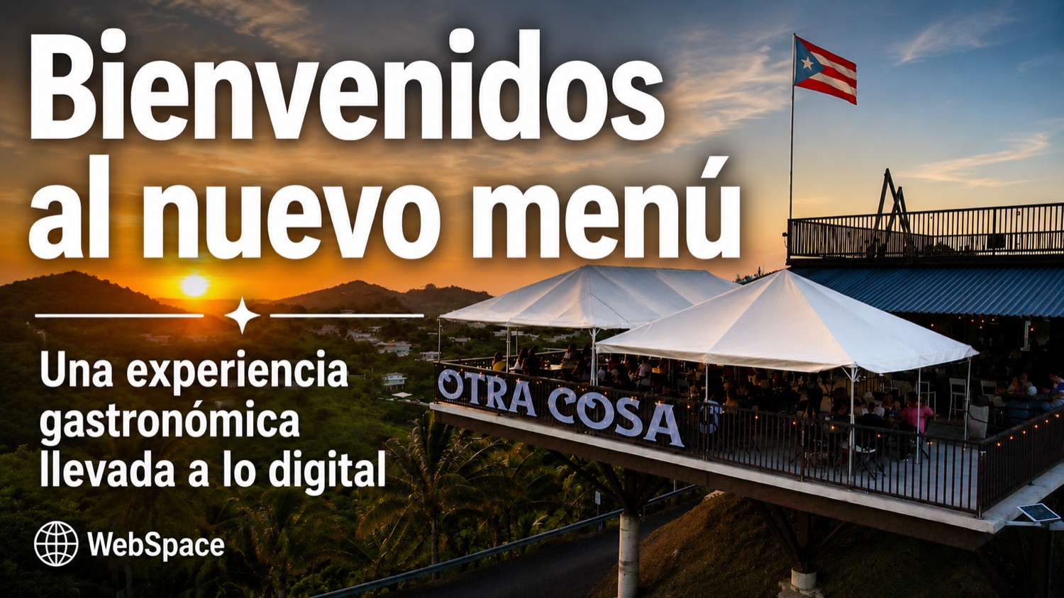 Bienvenidos al nuevo menú de Otra Cosa — una experiencia gastronómica llevada a lo digital.